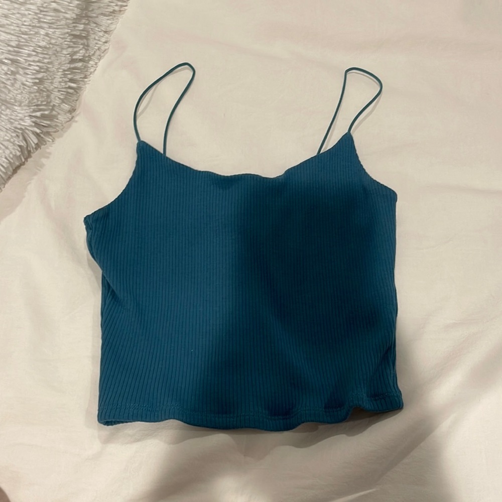 Blue garage tank size S